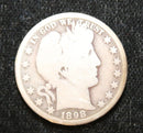 1898-O Barber Half Dollar. Nice Circulated Coin. Store