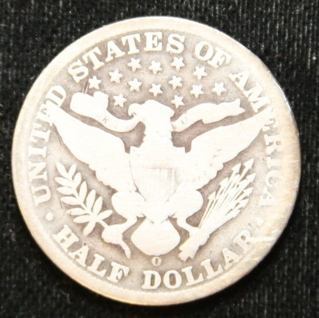 1898-O Barber Half Dollar. Nice Circulated Coin. Store