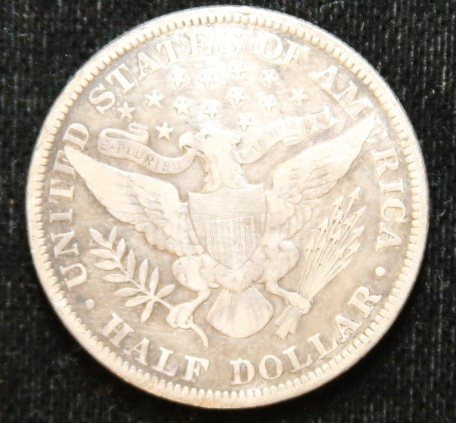 1899 Barber Half Dollar. Nice Circulated Coin. Store