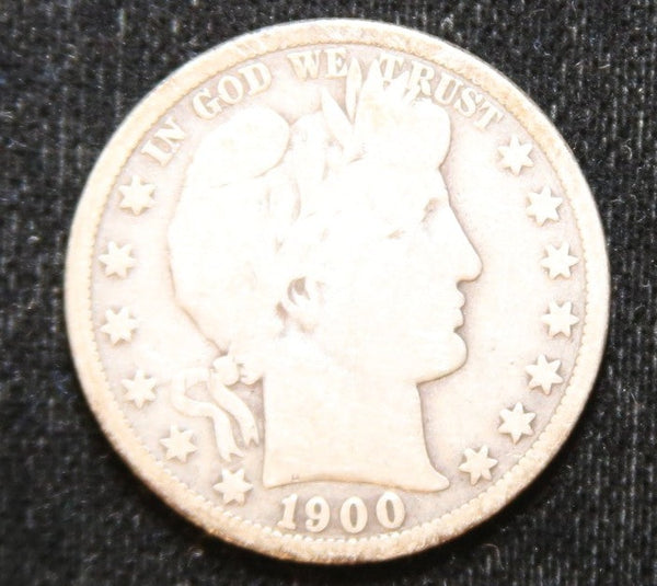 1900-O Barber Half Dollar. Affordable Circulated Coin. Store# 2312045