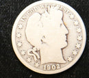 1902-O Barber Half Dolla, Good Circulated Coin, Store