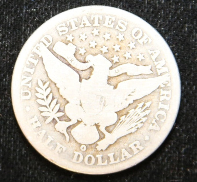 1902-O Barber Half Dollar. Affordable Circulated Coin. Store