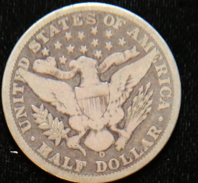 1899-O Barber Half Dollar. Affordable Circulated Coin. Store