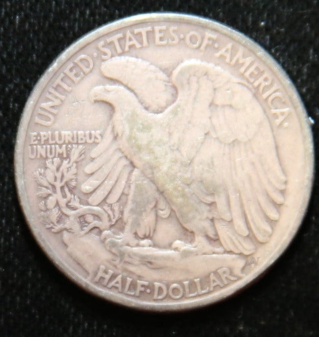1938 Walking Liberty Half Dollar, Nice Affordable Coin. Store