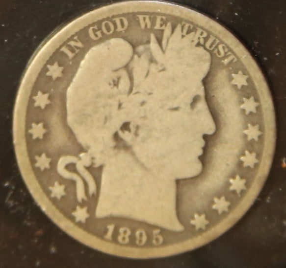 1895-O Barber Half Dollar. Affordable Coin VG Details. Store #242204
