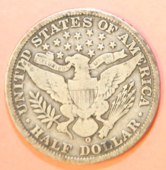 1906-O Barber Half Dollar. Nice Affordable Coin. Store #HR361