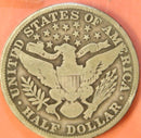 1915 Barber Half Dollar. Nice Affordable Coin. Store