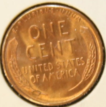 1944-S Lincoln Wheat Cent, Mint State Uncirculated Coin, Store #CT0496