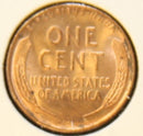 1945 Lincoln Wheat Cent, Mint State Uncirculated Coin, Store