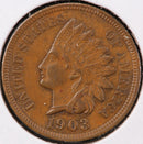1903 Indian Head Cent, Circulated Affordable Coin, Store