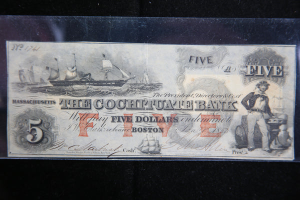 1853 Obsolete Currency, Store #092072