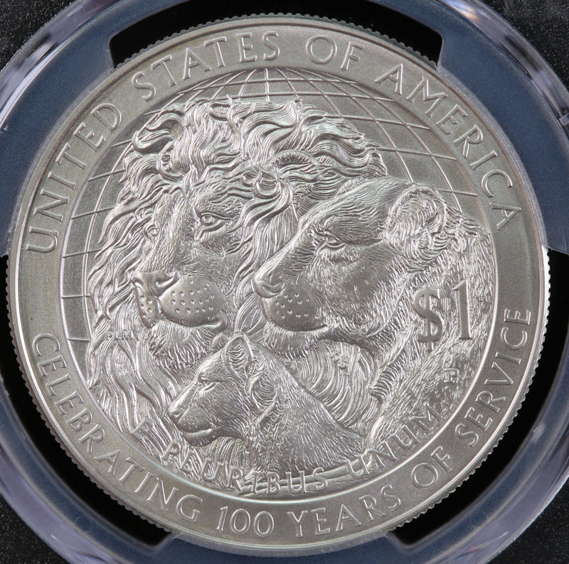 2017-P Lions Club International Commemorative, PCGS MS70, Affordable Collectible Coin. Store