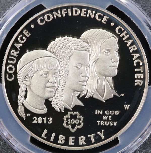 2013-W Girl Scouts Commemorative, PCGS PR69 DCAM, Affordable Collectible Coin. Store #100306