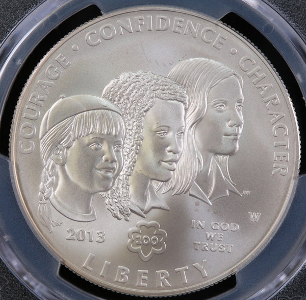 2013-W Girl Scouts Commemorative, PCGS MS69, Affordable Collectible Coin. Store #100307