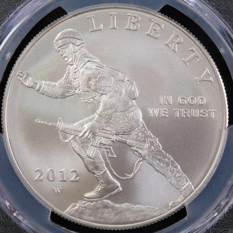 2012-W Infantry Commemorative, PCGS MS70, Affordable Collectible Coin. Store