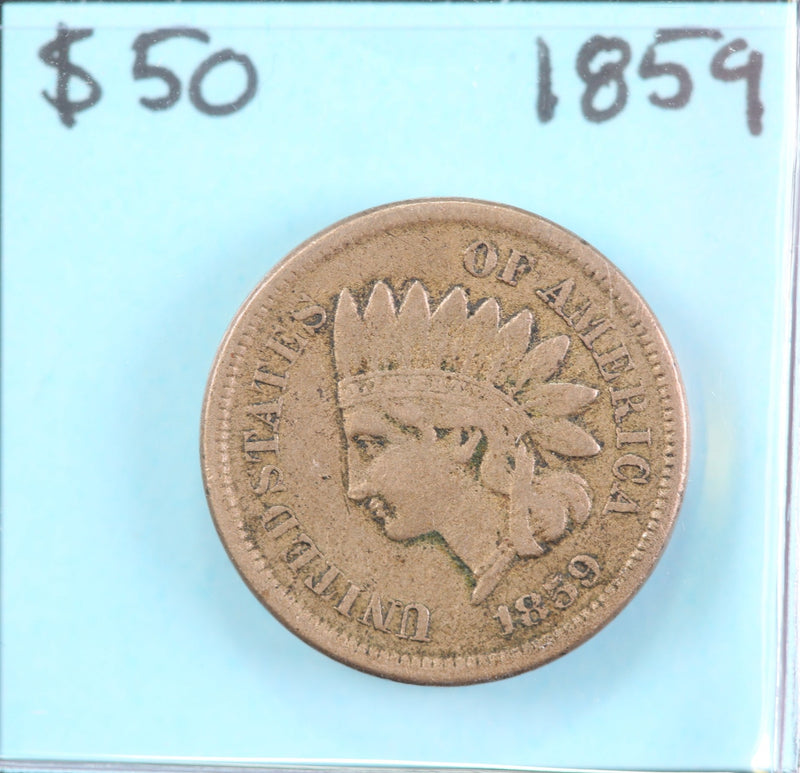 1859 Flying Eagle Cent, Circulated Affordable Coin, Store