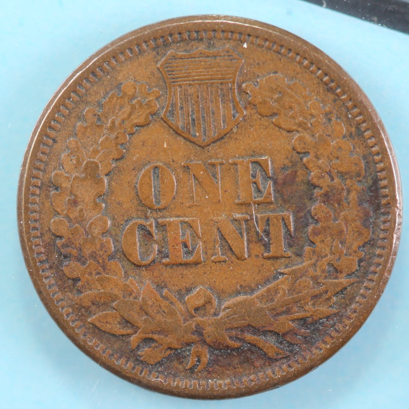 1868 Indian Head Cent, Circulated Affordable Coin, Store