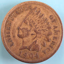 1904 Indian Head Cent, Circulated Affordable Coin, Store