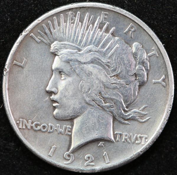 1921 Peace Silver Dollar, Nice Collectable Coin, Store #23081001