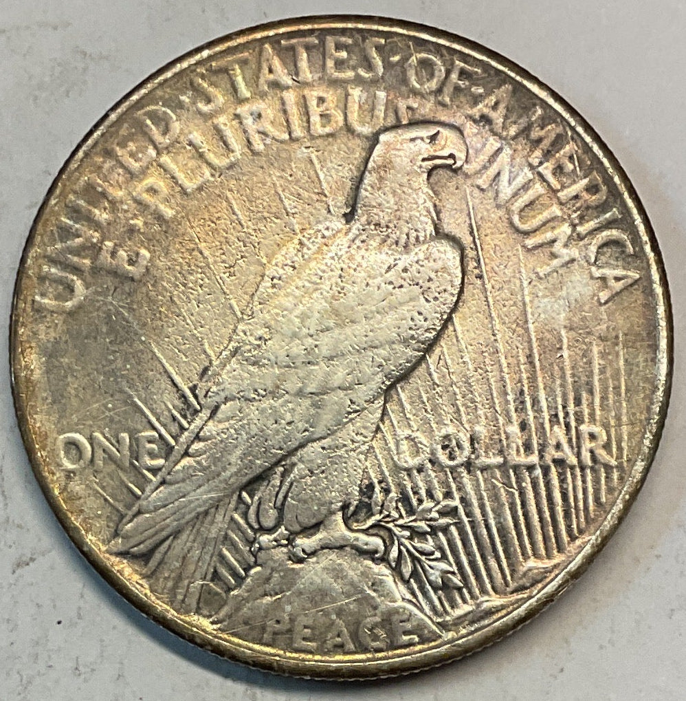 1935 Peace Dollar, Very Fine Circulated Coin, Store #DR0962