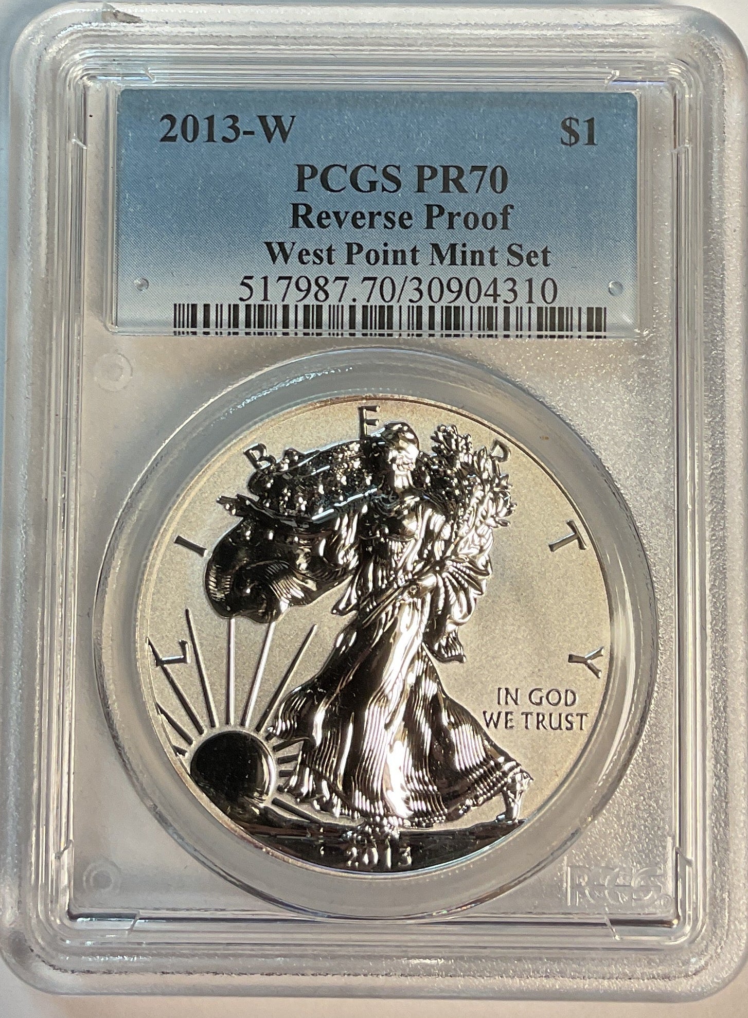 2013 2-Coin American Silver Eagle West Point Mint Set, #AE306