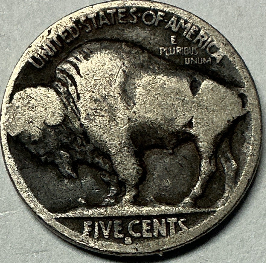 1916-S Buffalo Nickel, Very Good Circulated Coin, Store #NL685