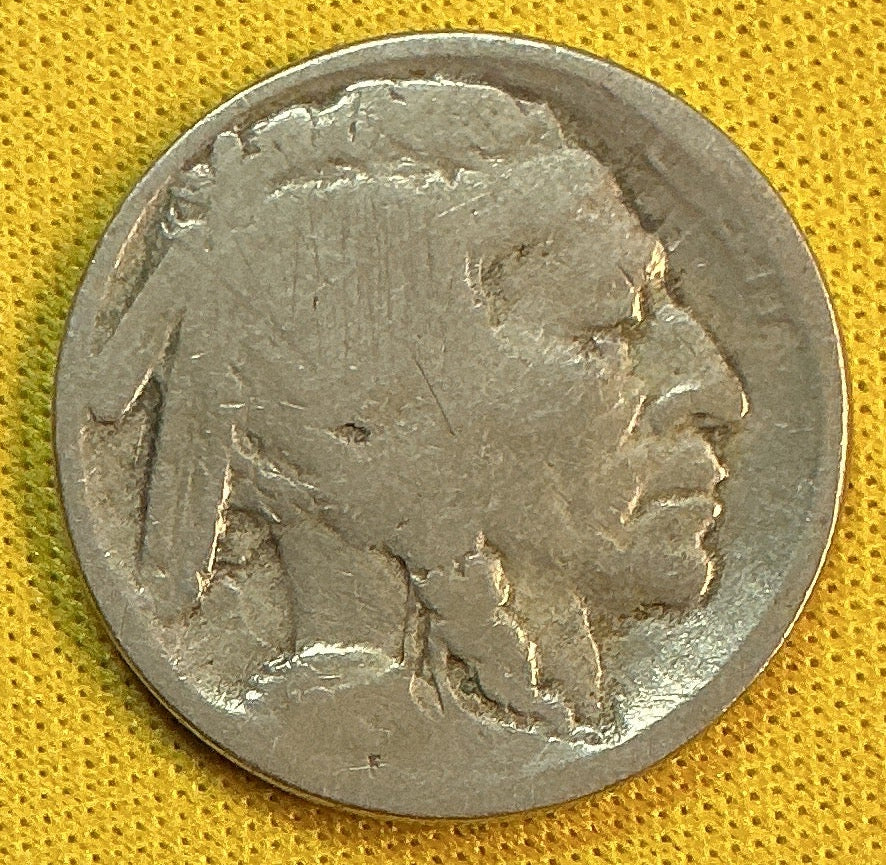 1913-S Buffalo Nickel, Type 2, Good+ Circulated Coin, Store #NL948