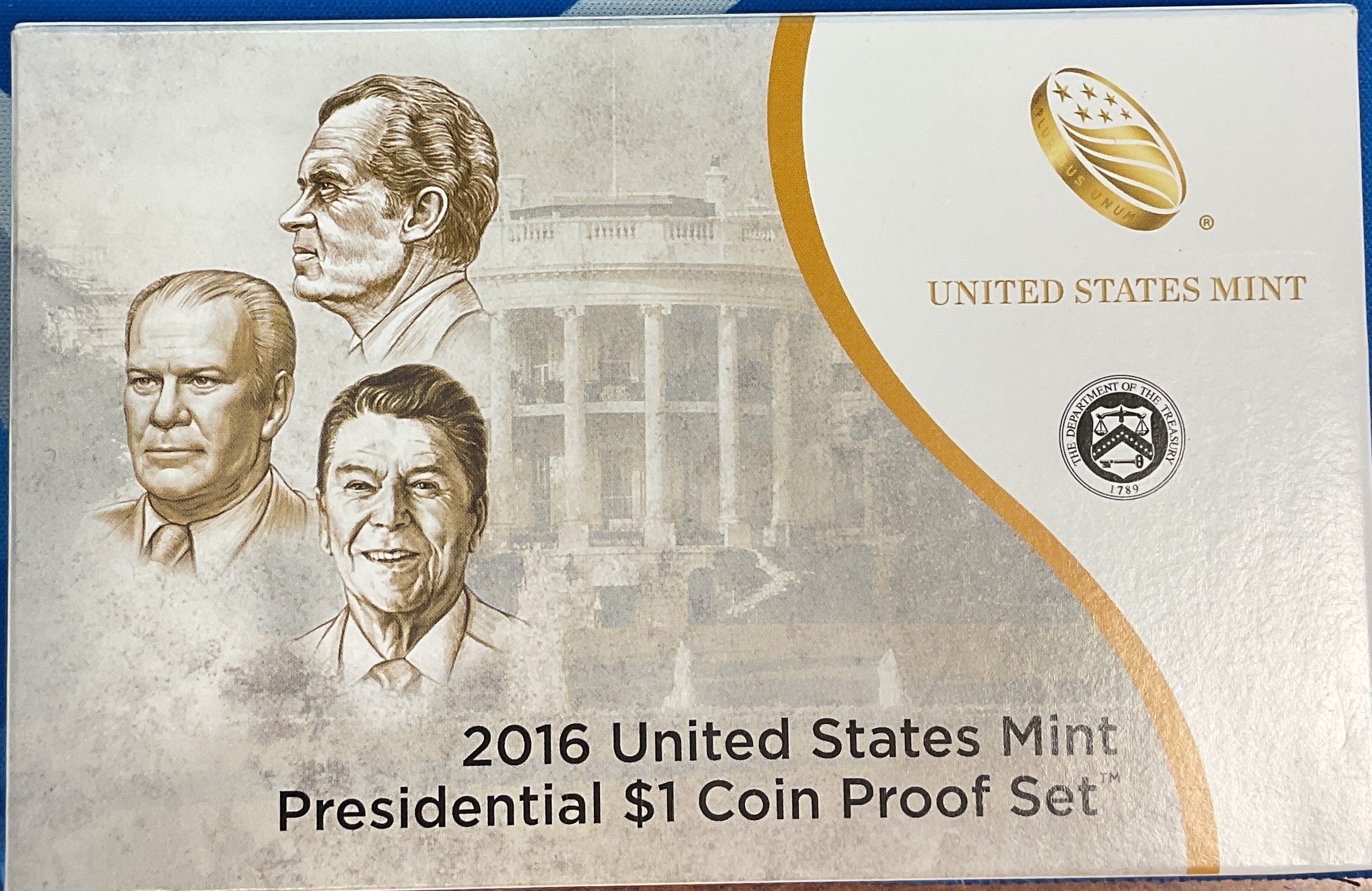 2016 U.S. Mint President $1 Coin Proof Set, in Original Government Packaging.