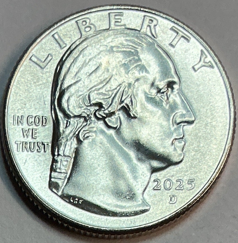 2025-D Juliette Gordon Law, Washington Quarter, American Women Collection 2022-2025