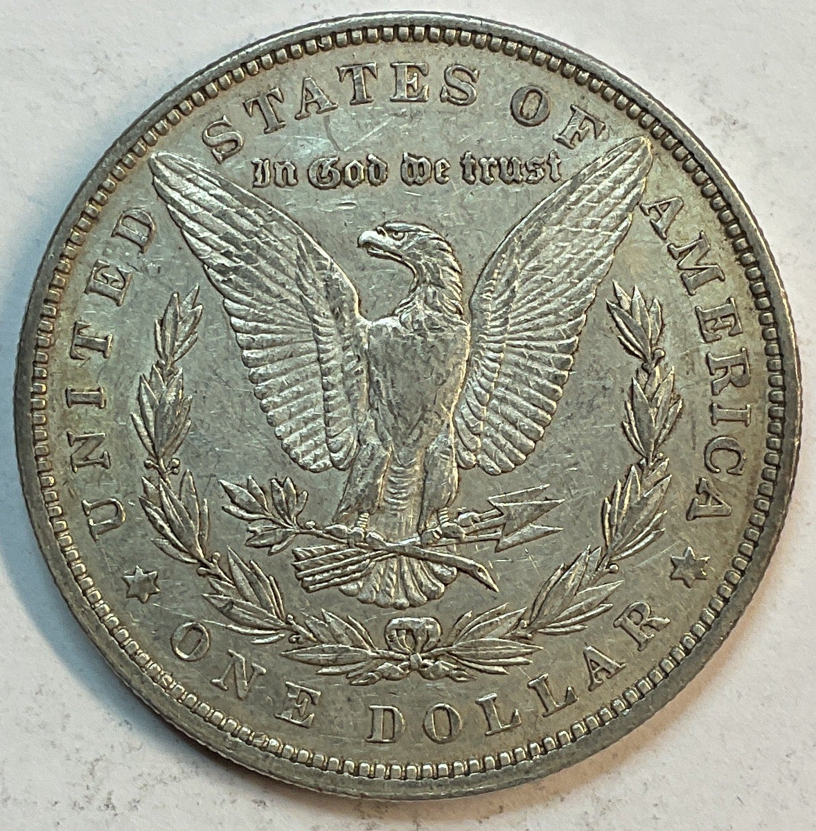 1880 Morgan Dollar, About Uncirculated Coin, Store #DR0859