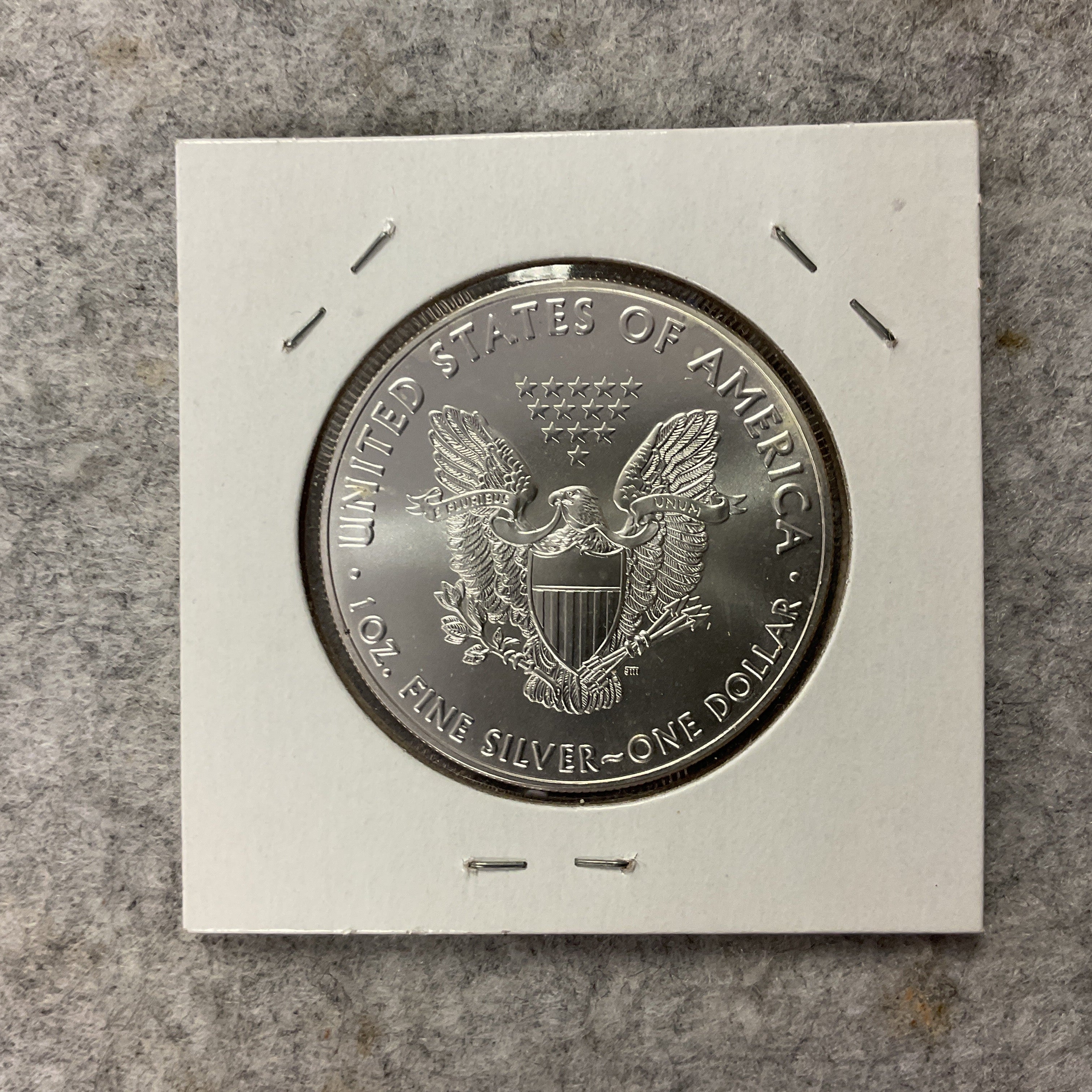 2“x2” Cardboard Coin Holder