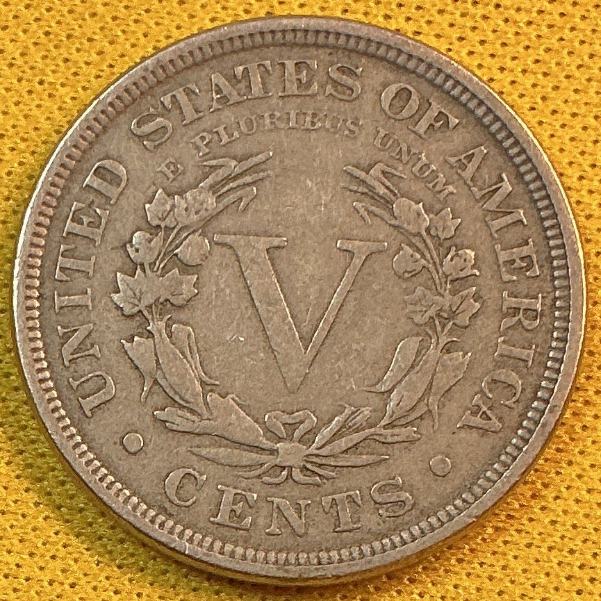 1901 Liberty Nickel, Fine Circulated Coin, Store #NL882