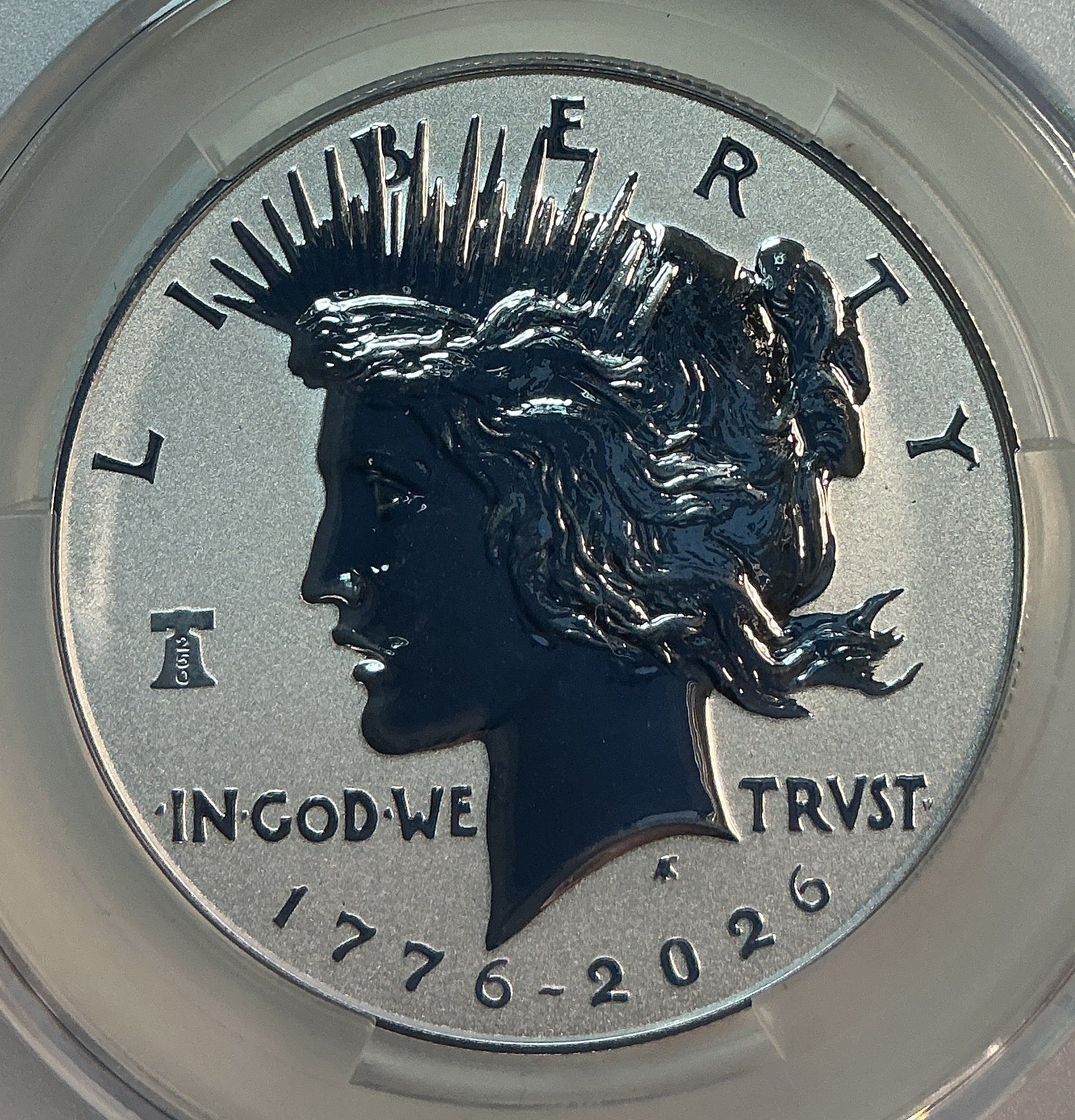 2026-P PEACE Silver Commemorative Reverse Proof, CAC PR67, Store #GMC242