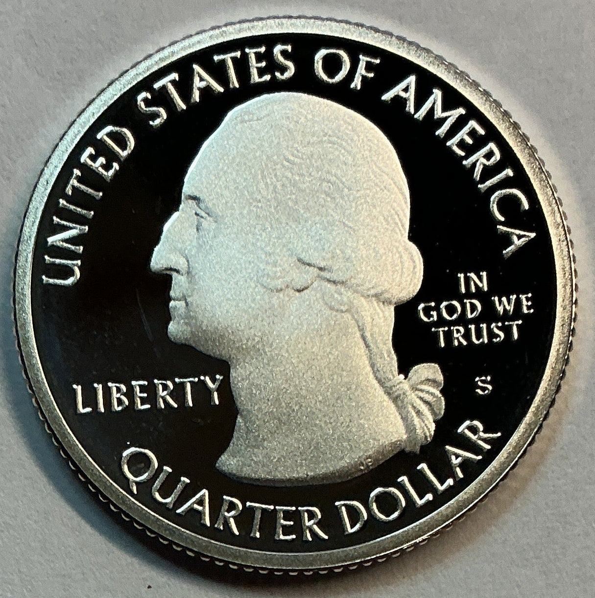 2018-S Uncirculated, Pictured Rocks, Michigan, Silver Washington Quarter #QR1471
