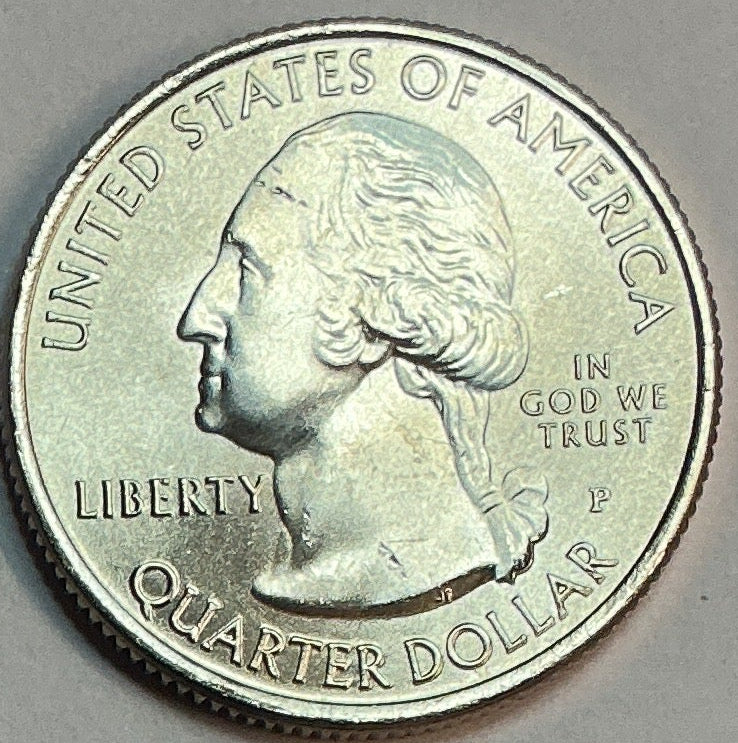 2012-P Brillant Uncirculated, Acadia National Park, Maine, Washington Quarter