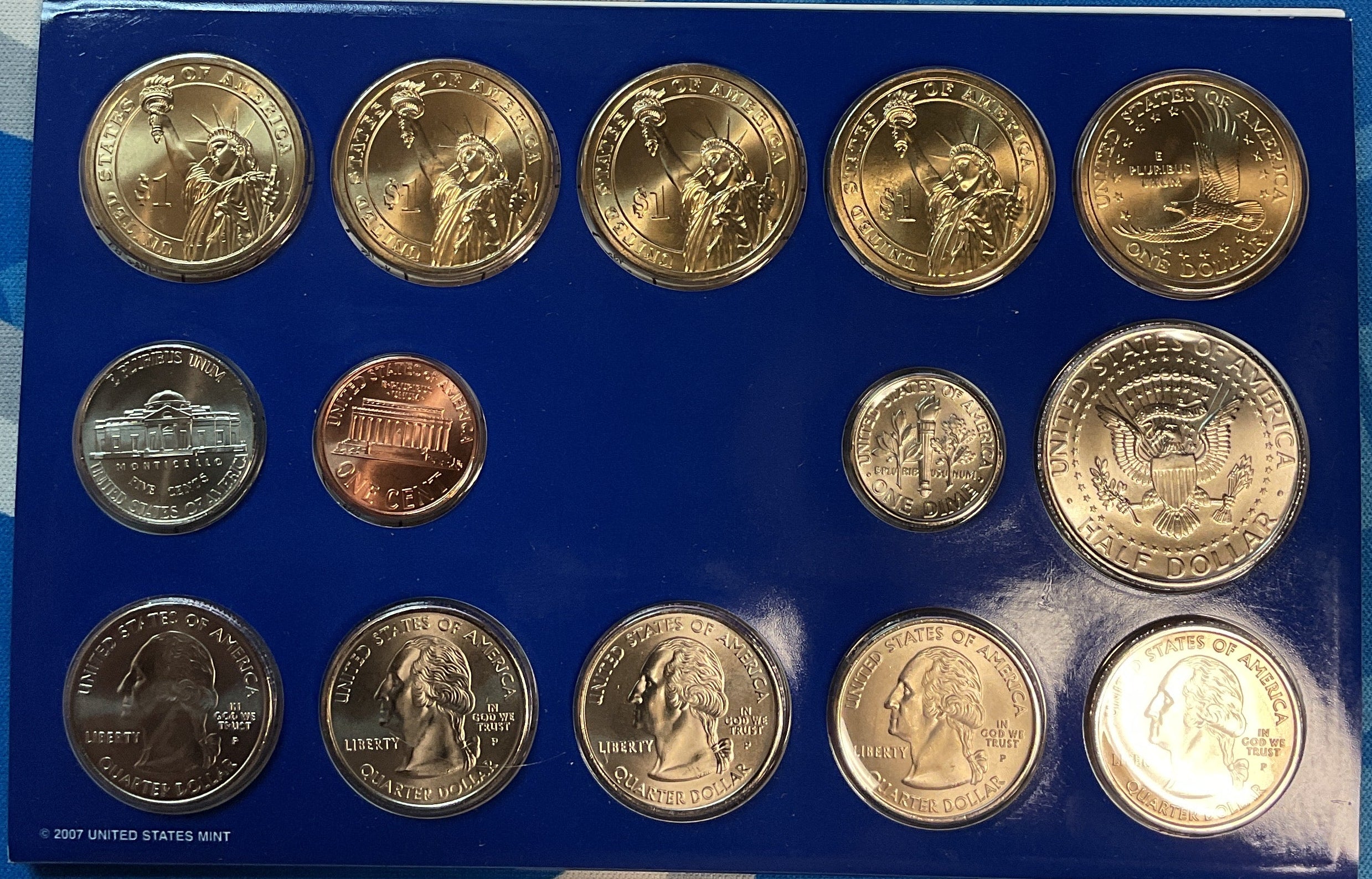 2007 United States Uncirculated 28-Coin Mint Set