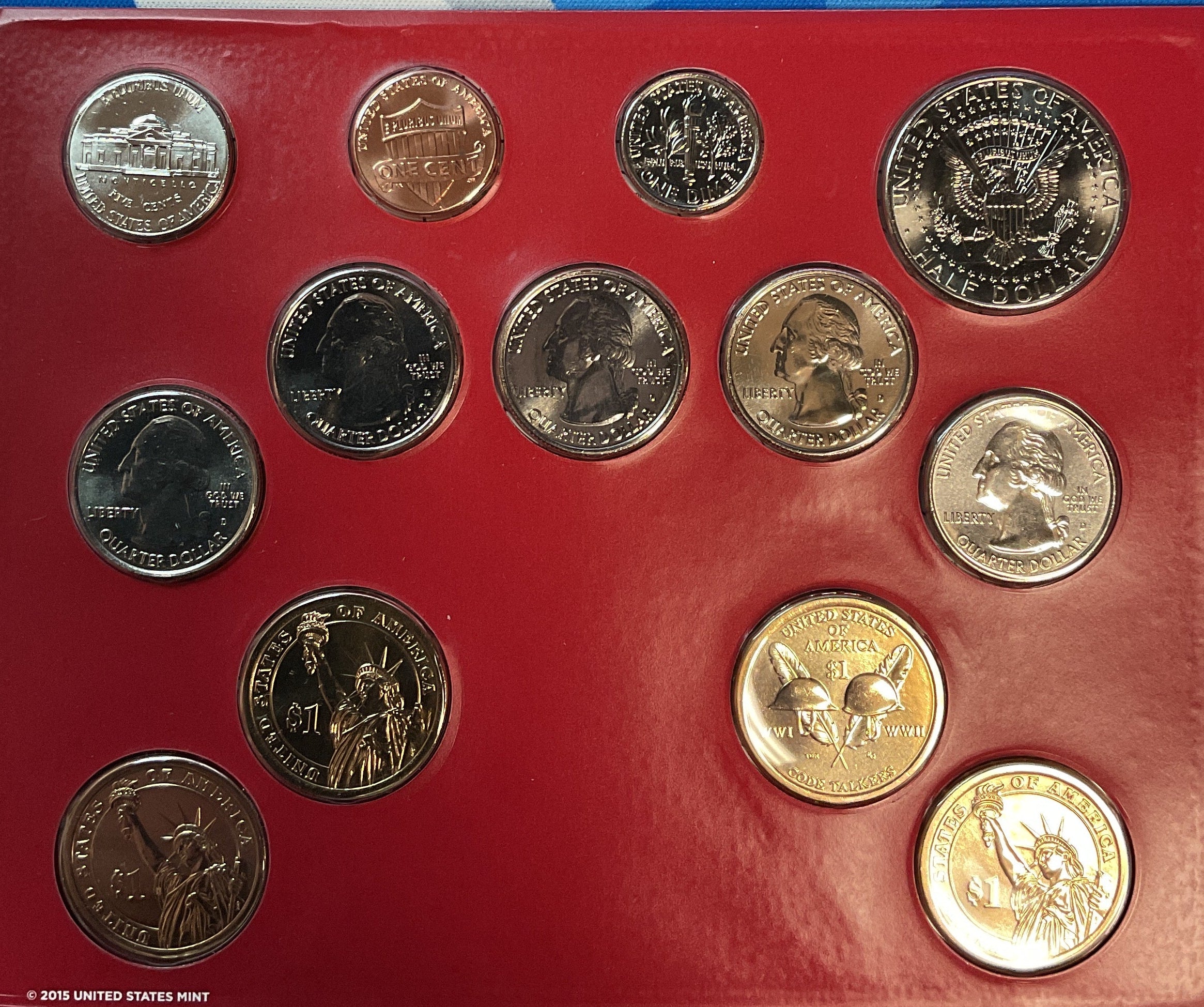 2016 United States Uncirculated 26-Coin Mint Set