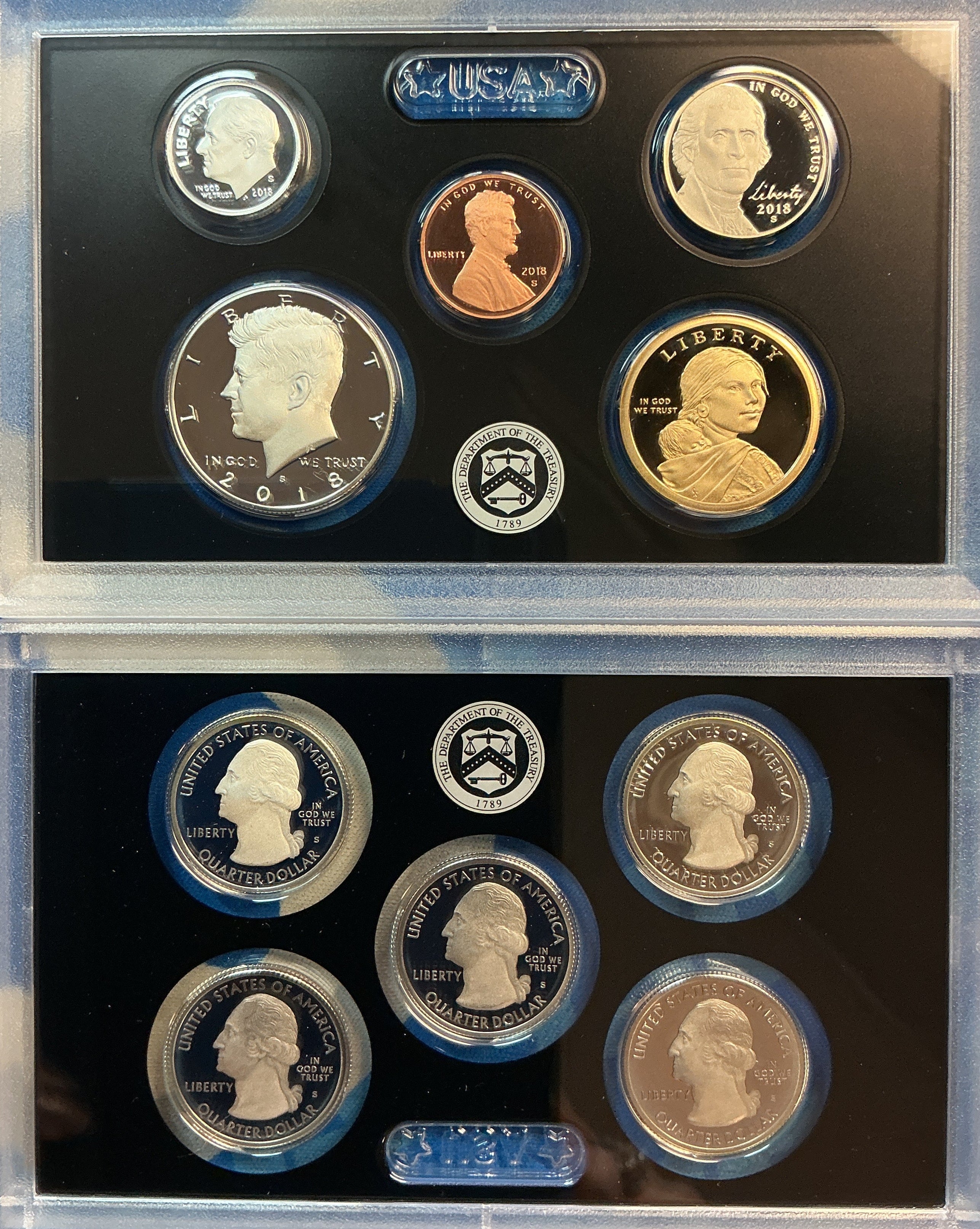 2018 United States Mint Silver Proof Set w/C.O.A.