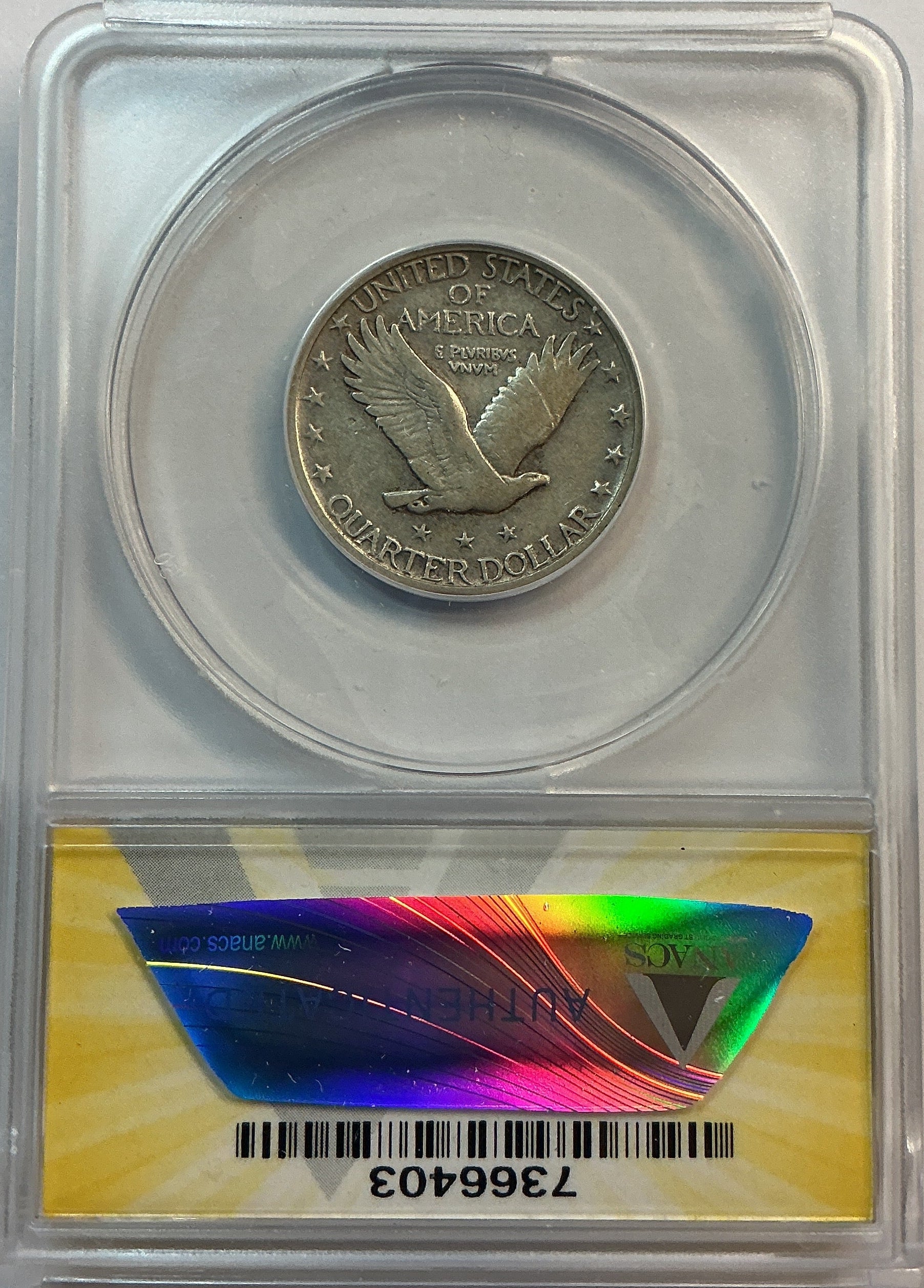 1930 Standing Liberty Quarter, ANACS F-15, Store #QR1637