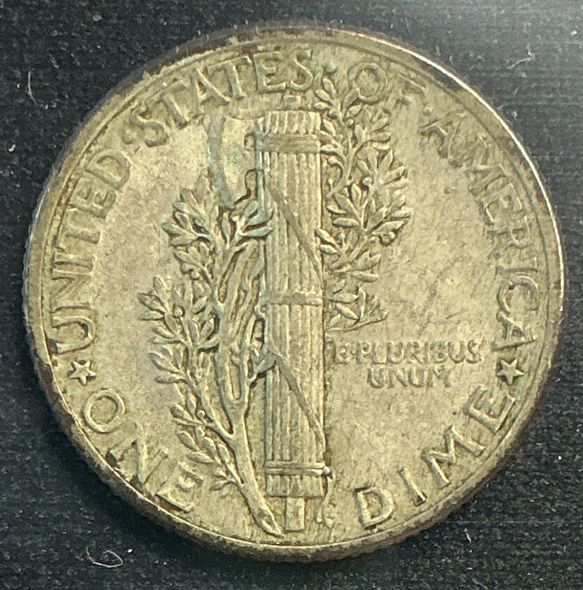 1936 Mercury Dime, Extra Fine Circulated Coin, Store #DE0636