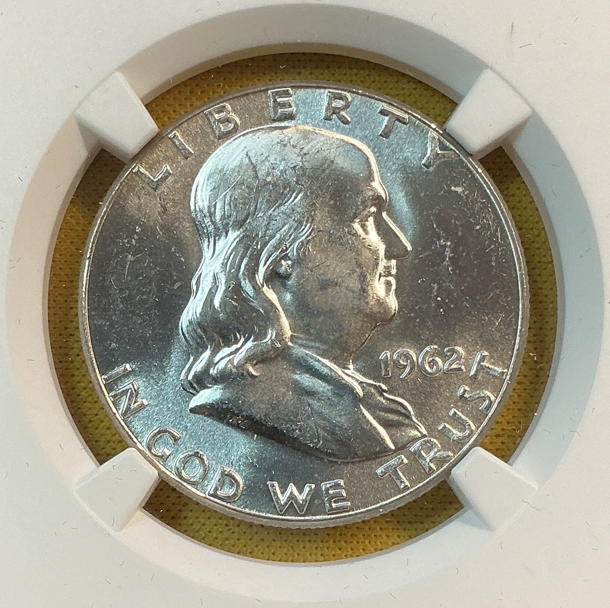 1962 Franklin Half Dollar, NGC MS 63, Store #HR2117