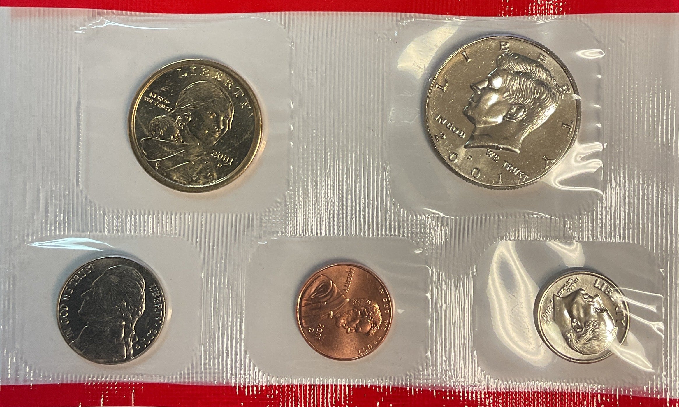 2001 United States Uncirculated 20-Coin Mint Set