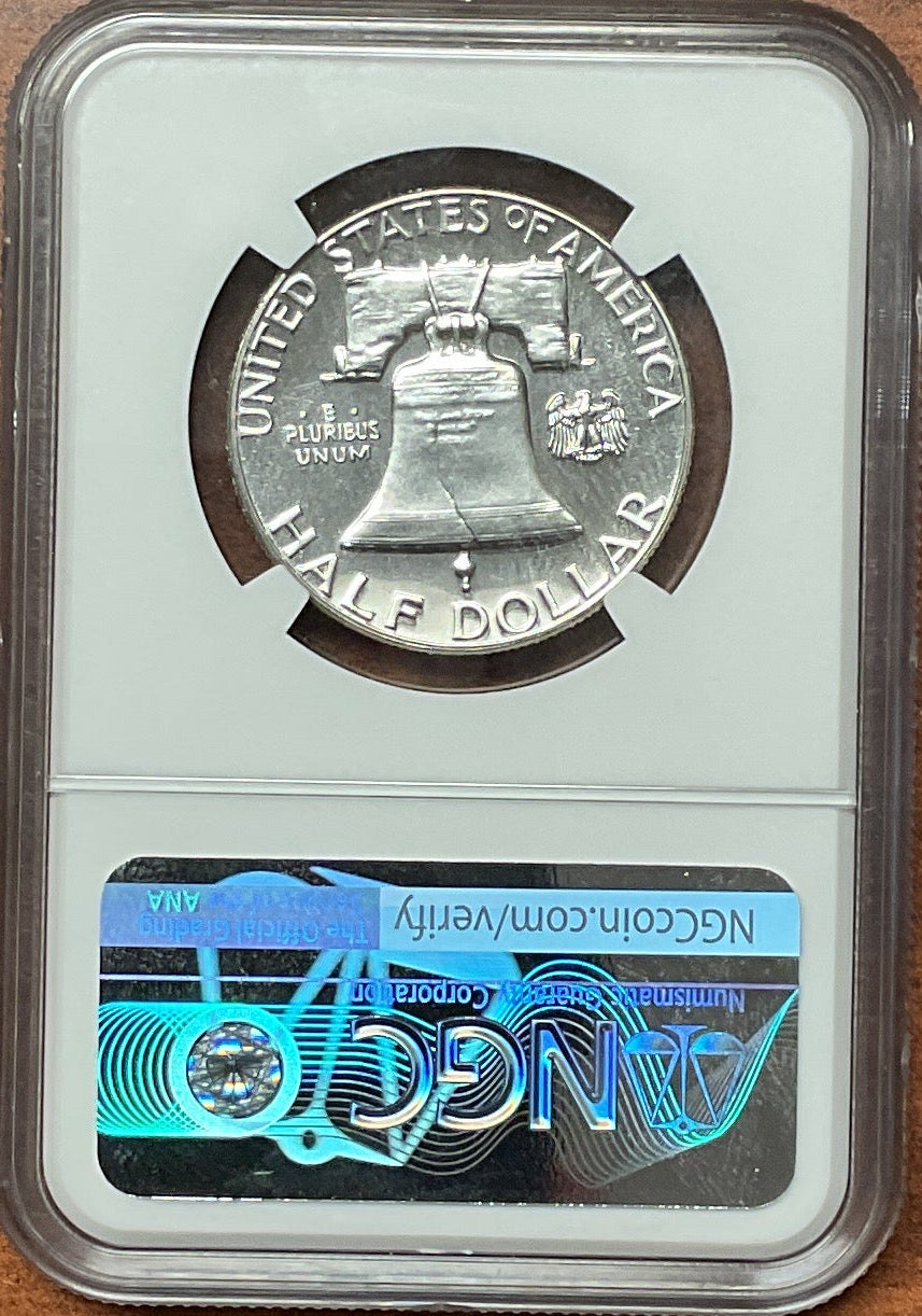 1962 Ben Franklin Half Dollar, NGC PF 67, Proof Uncirculated Coin, Store #GHR1813