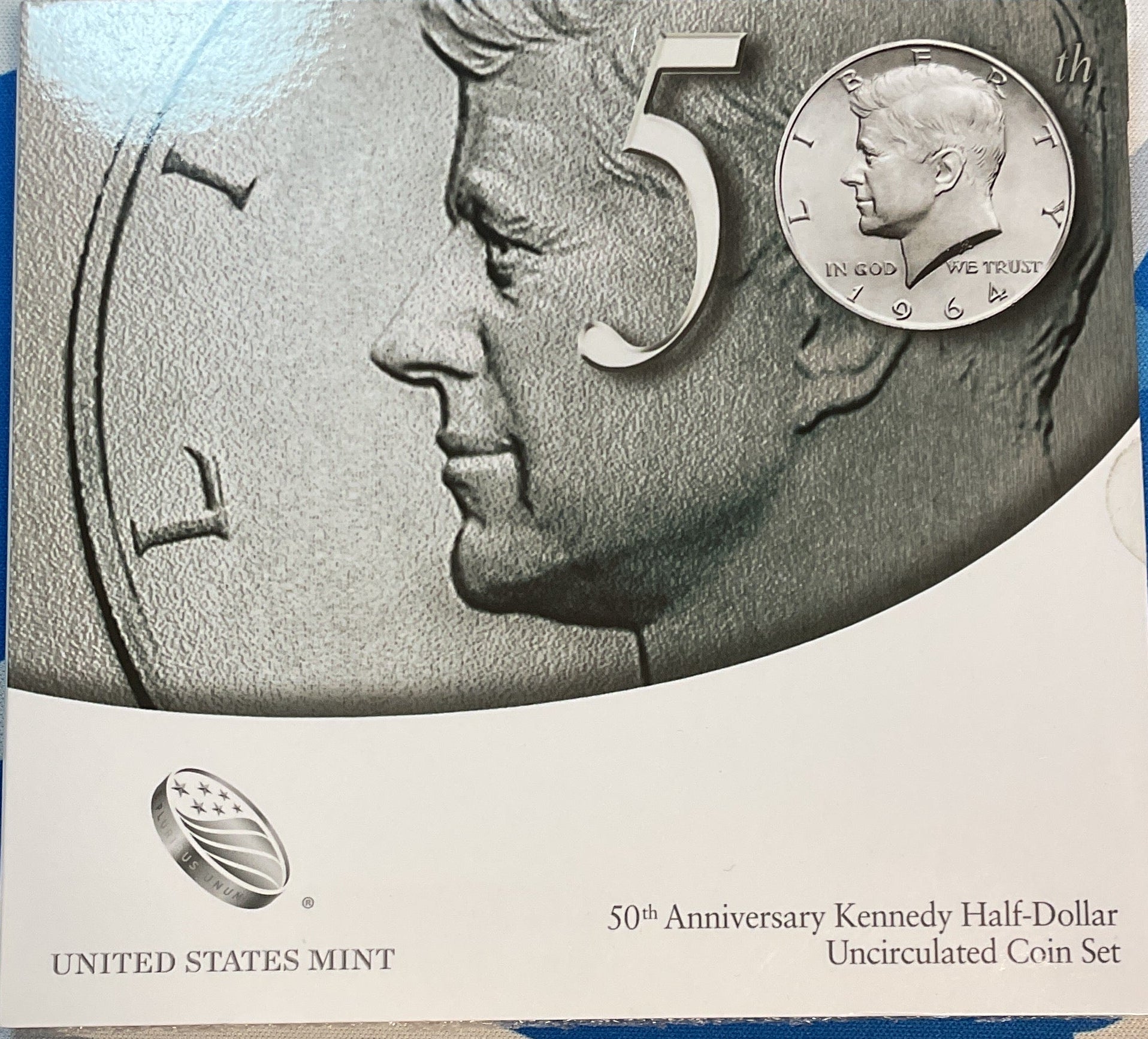 2014 50th Anniversary Kennedy Half-Dollar Uncirculated Coin Set
