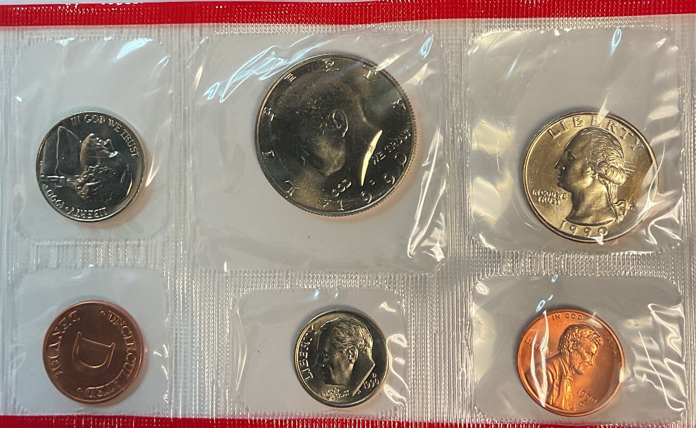 1990 United States Uncirculated 12-Coin Mint Set