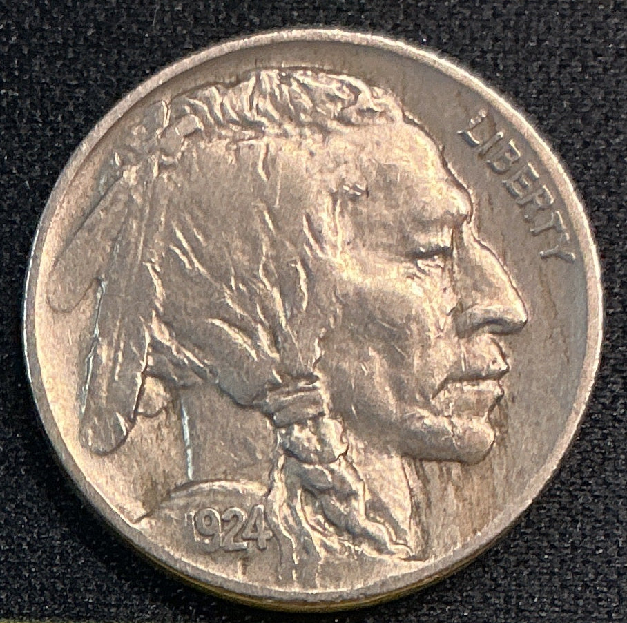 1924-D Buffalo Nickel, Very Fine Circulated Coin, Store #NL1048