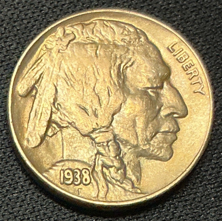 1938-D Jefferson Nickel, Uncirculated coin, Store #NL660