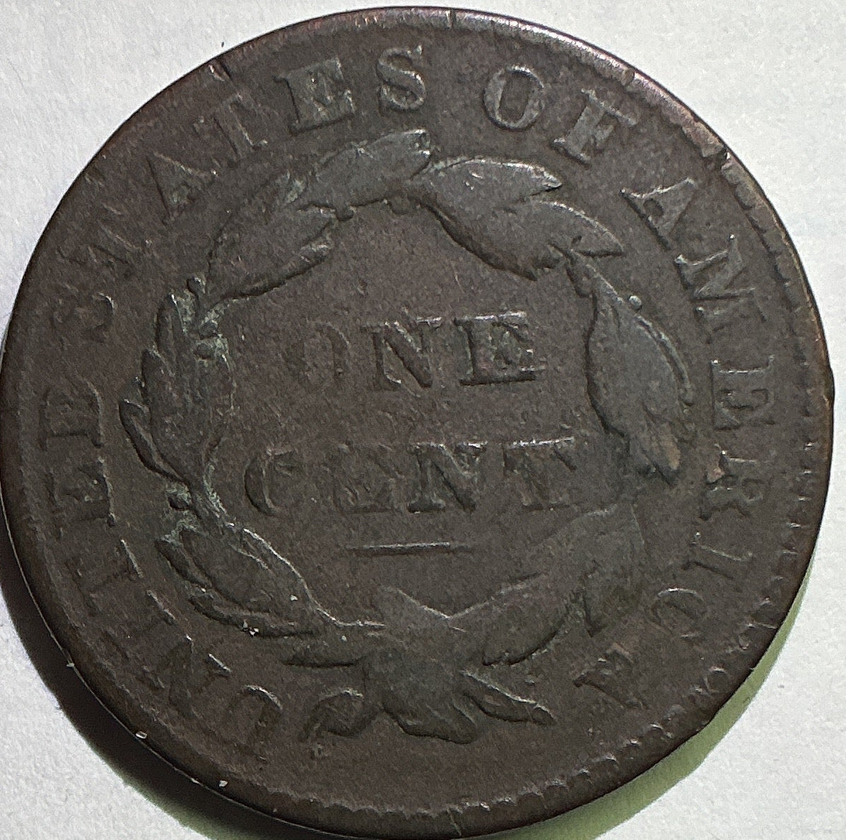 1829 Coronet Head Large Cent, Good Circulated Coin, Store #14467