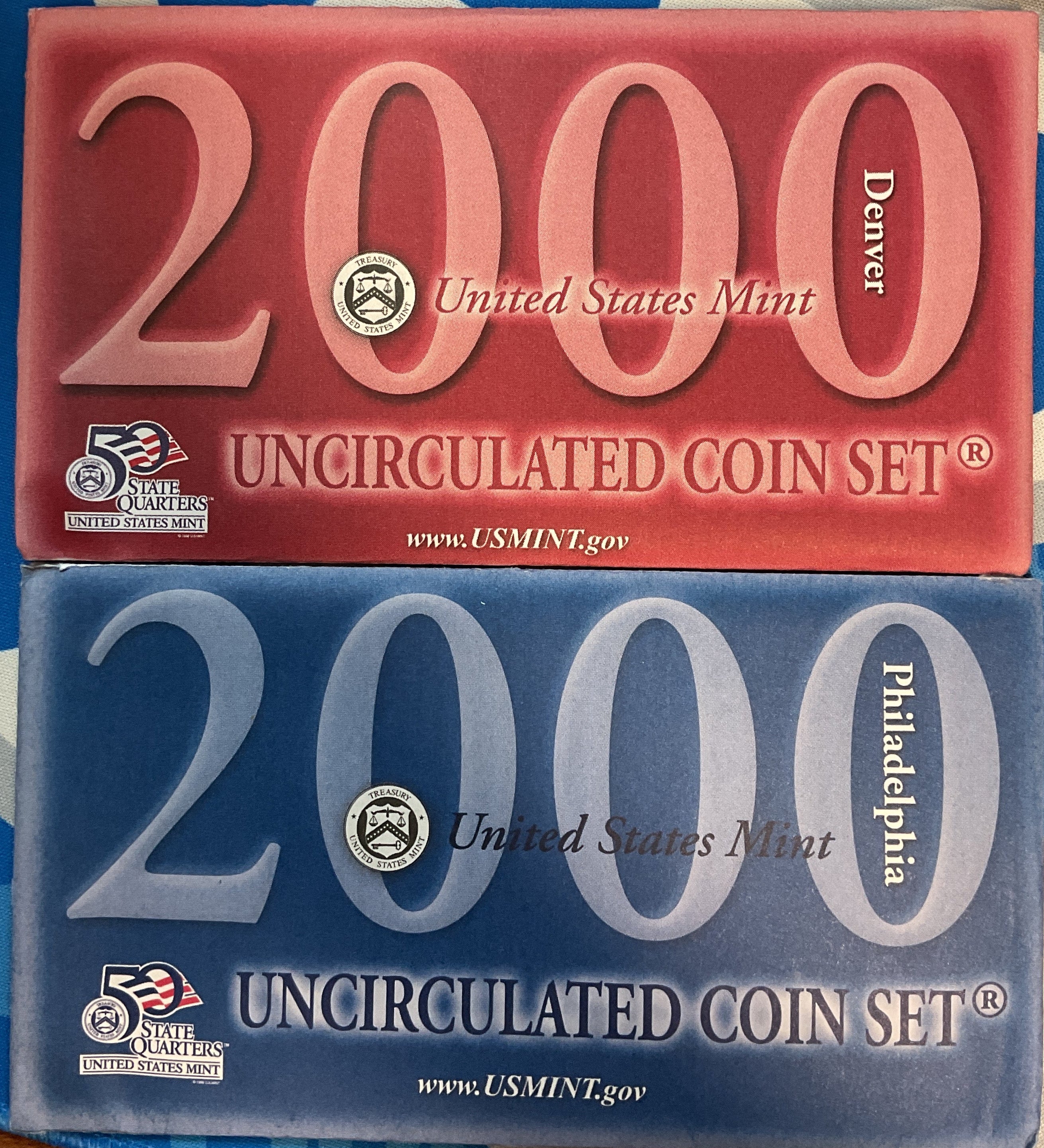 2000 United States Uncirculated 12-Coin Mint Set
