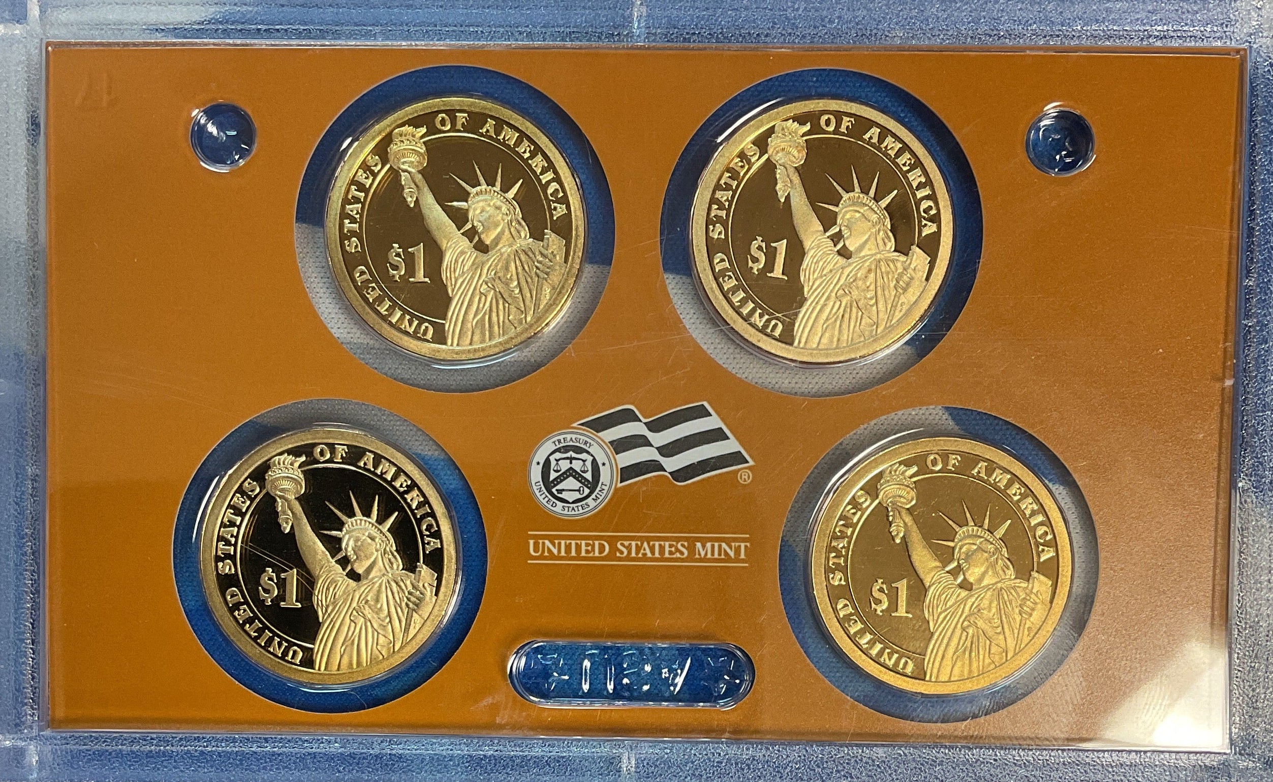 2007 U.S. Mint President $1 Coin Proof Set, in Original Government Packaging.